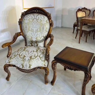 مبل سلطنتی با چوب گردو