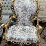 مبل سلطنتی سه گل 7 نفره