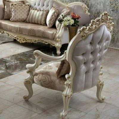 مبل سلطنتی مدل چراغان 7 نفره