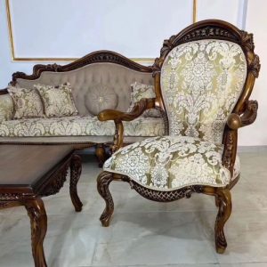 مبل کلاسیک مدل گندمی